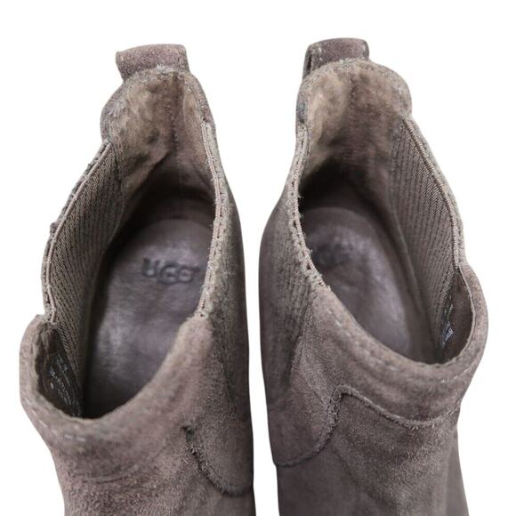 Ugg Shoes Womens 9 Ankle Boot Cobie II Leather Gore Fashion Chic Comfort Classic - Picture 14 of 16